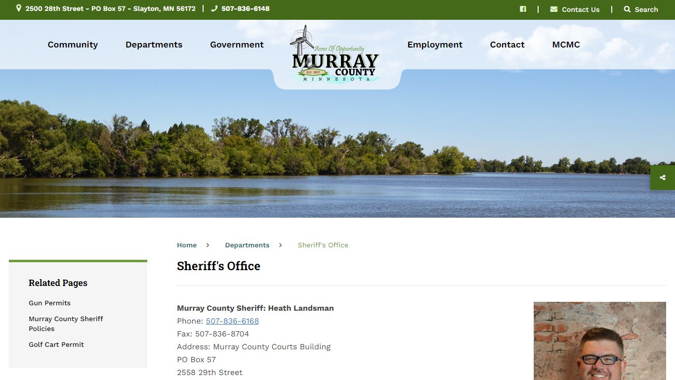 Sheriff's Office - Murray County, Minnesota